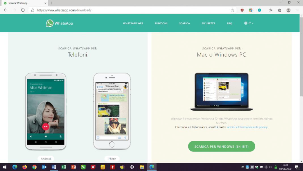 Usare WhatsApp sul PC