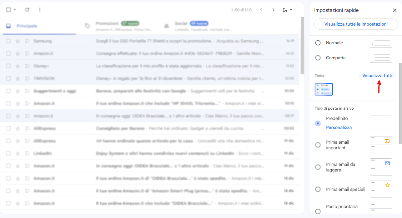 funzionalità gmail