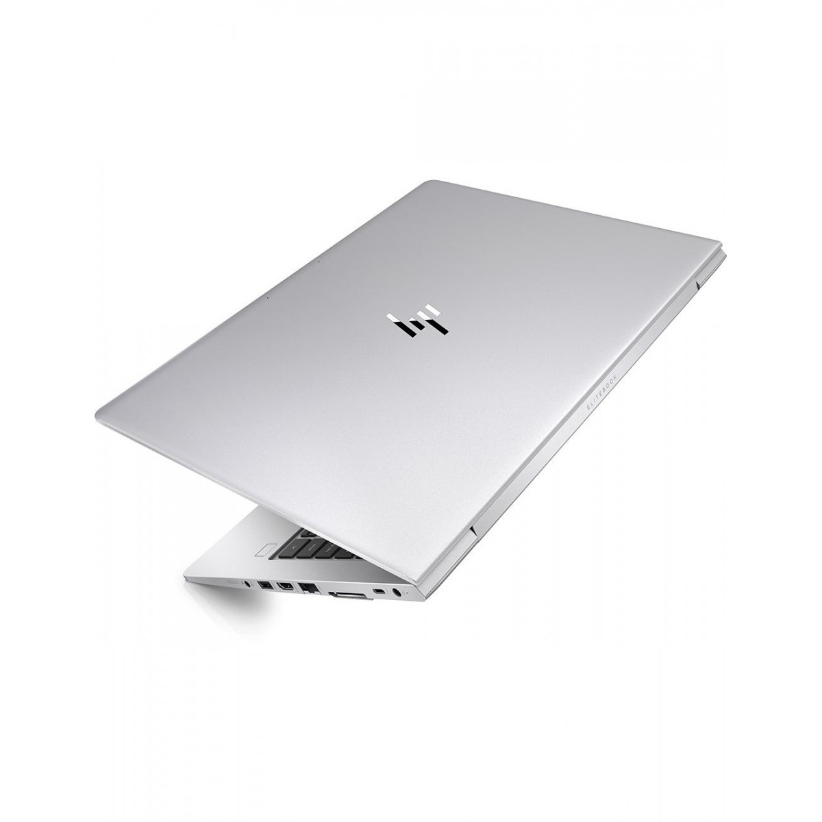HP EliteBook 840 G5 portatile grigio inquadrato di spalle