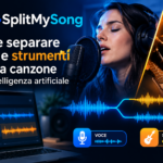SplitMySong Scopri come funziona SplitMySong per separare voce e strumenti con l’IA: funzioni, prova gratuita, crediti e limiti della qualità audio